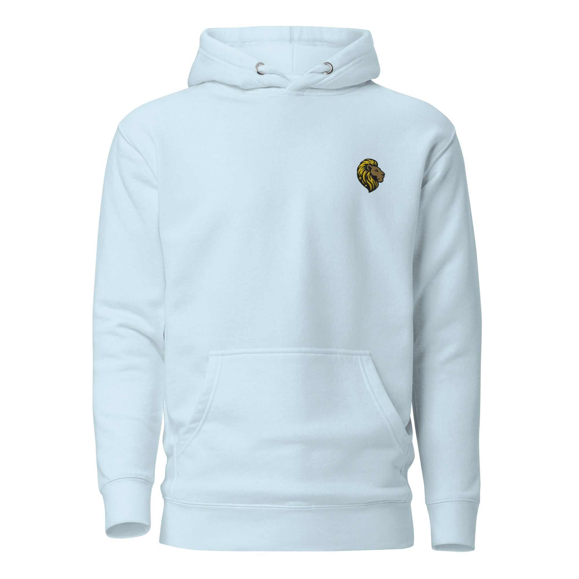 Light Blue Unisex Hoodie with Lion Logo | The One PR