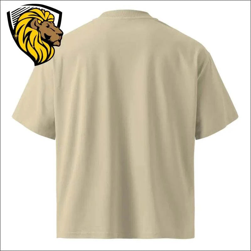 The One PR: Unisex Oversized T-Shirt, High Neck, Organic Cotton, Casual Style