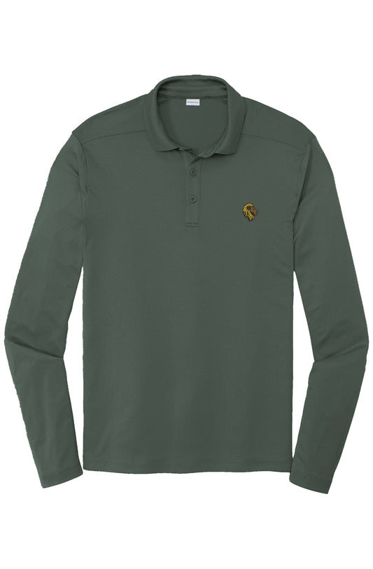 The One UV Pro Long Sleave Polo The One PR Plus Size Long Sleeve Polo - Moisture-Wicking & Durable The One PR