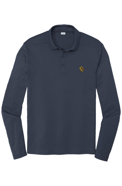 The One UV Pro Long Sleave Polo The One PR Plus Size Long Sleeve Polo - Moisture-Wicking & Durable The One PR