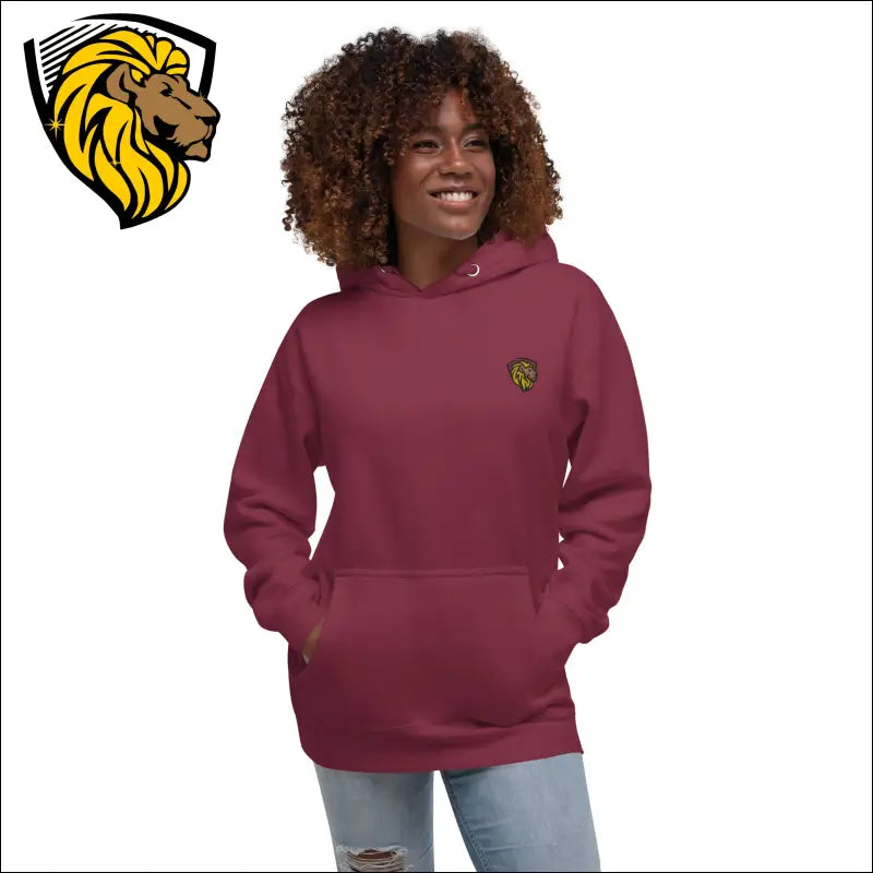 The One Women Classic Hoodie - Maroon / S