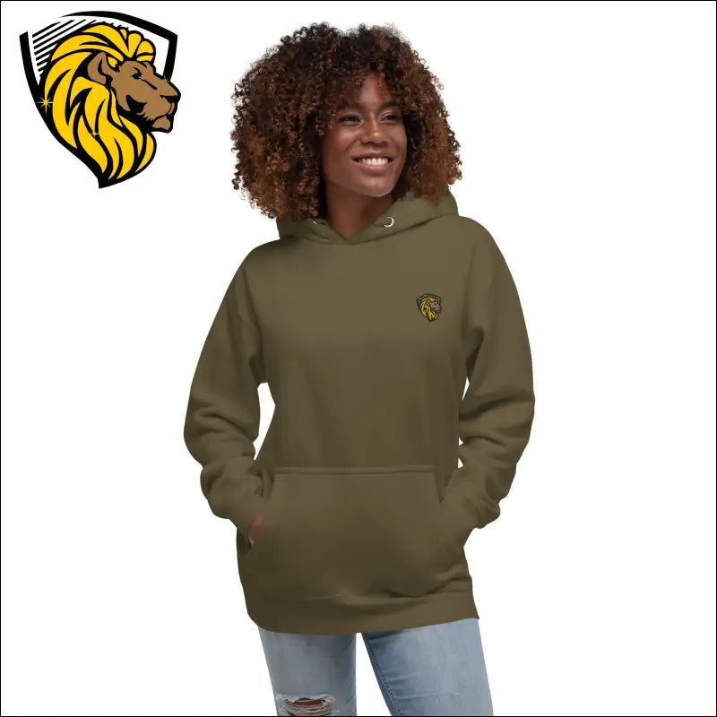 The One Women Classic Hoodie - Military Green / S