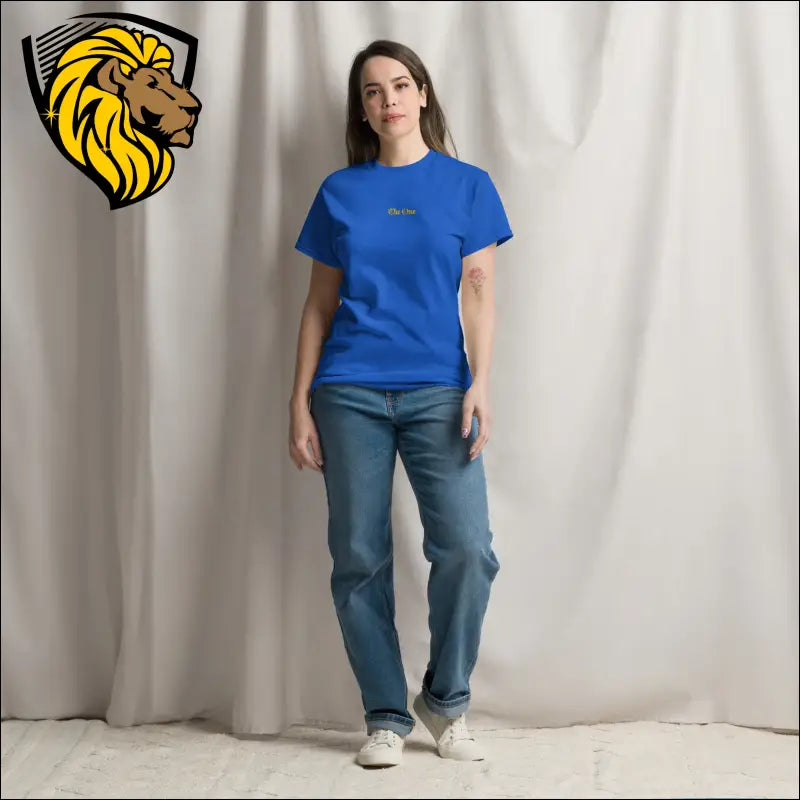 The One Women classic tee - Royal / S