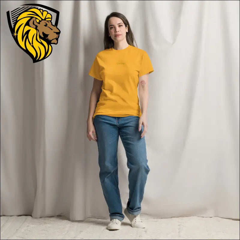 The One Women classic tee - Gold / S