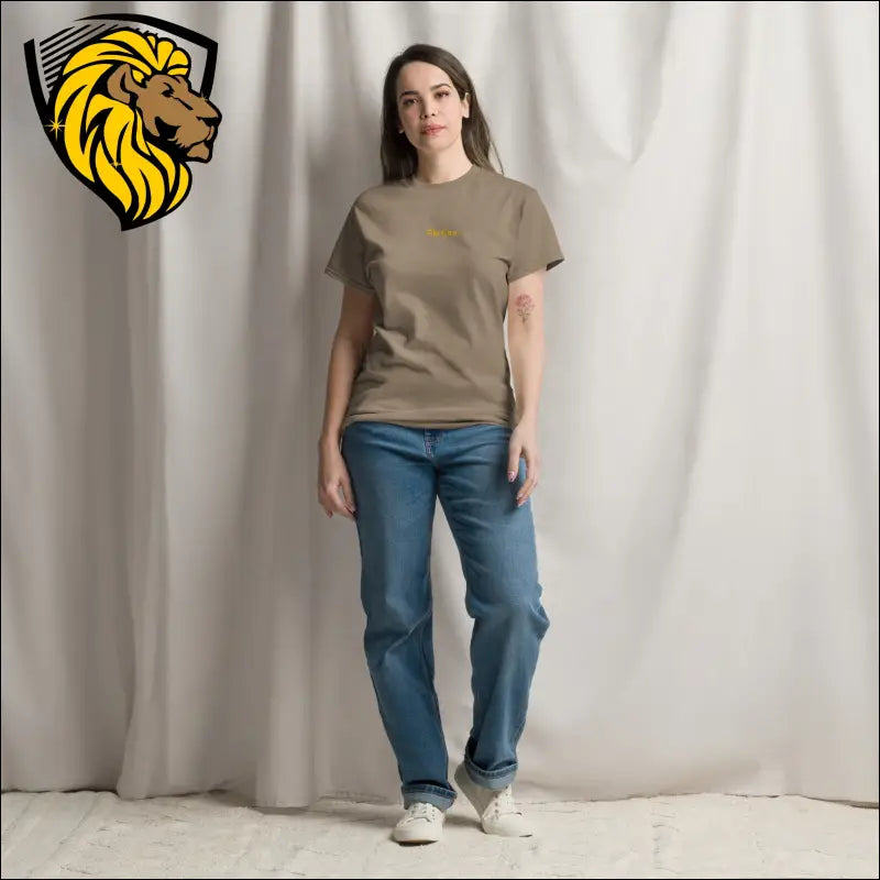 The One Women classic tee - Brown Savana / S