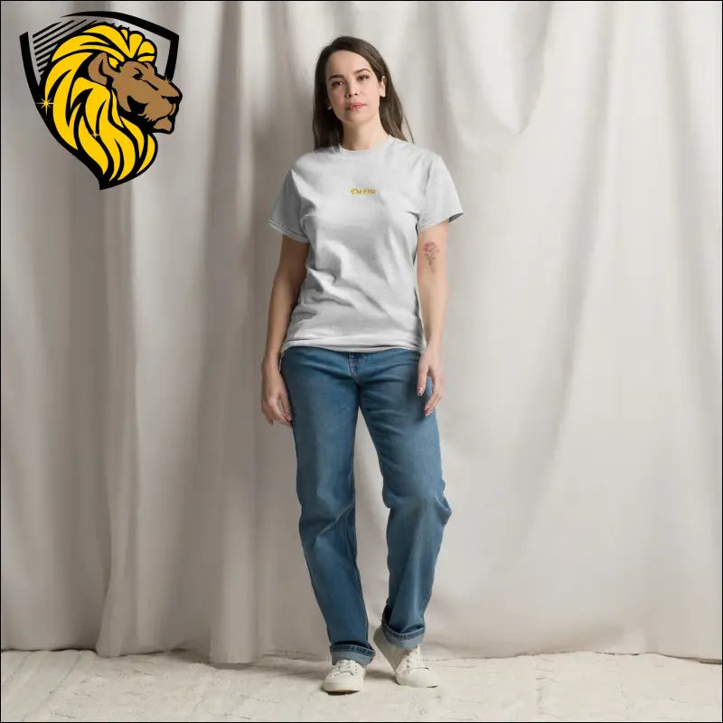 The One Women classic tee - Ash / S