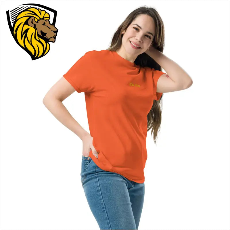 The One classic tee Plus - Orange / 2XL