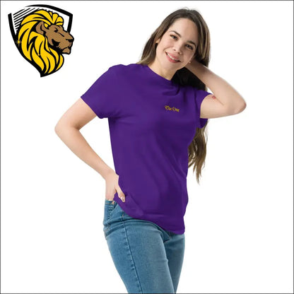 The One classic tee Plus - Purple / 2XL