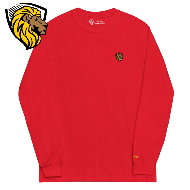 The One Women Long Sleeve Shirt - Red / S