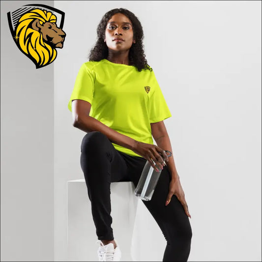 The One Women Sports Shirt - Neon Yellow / S