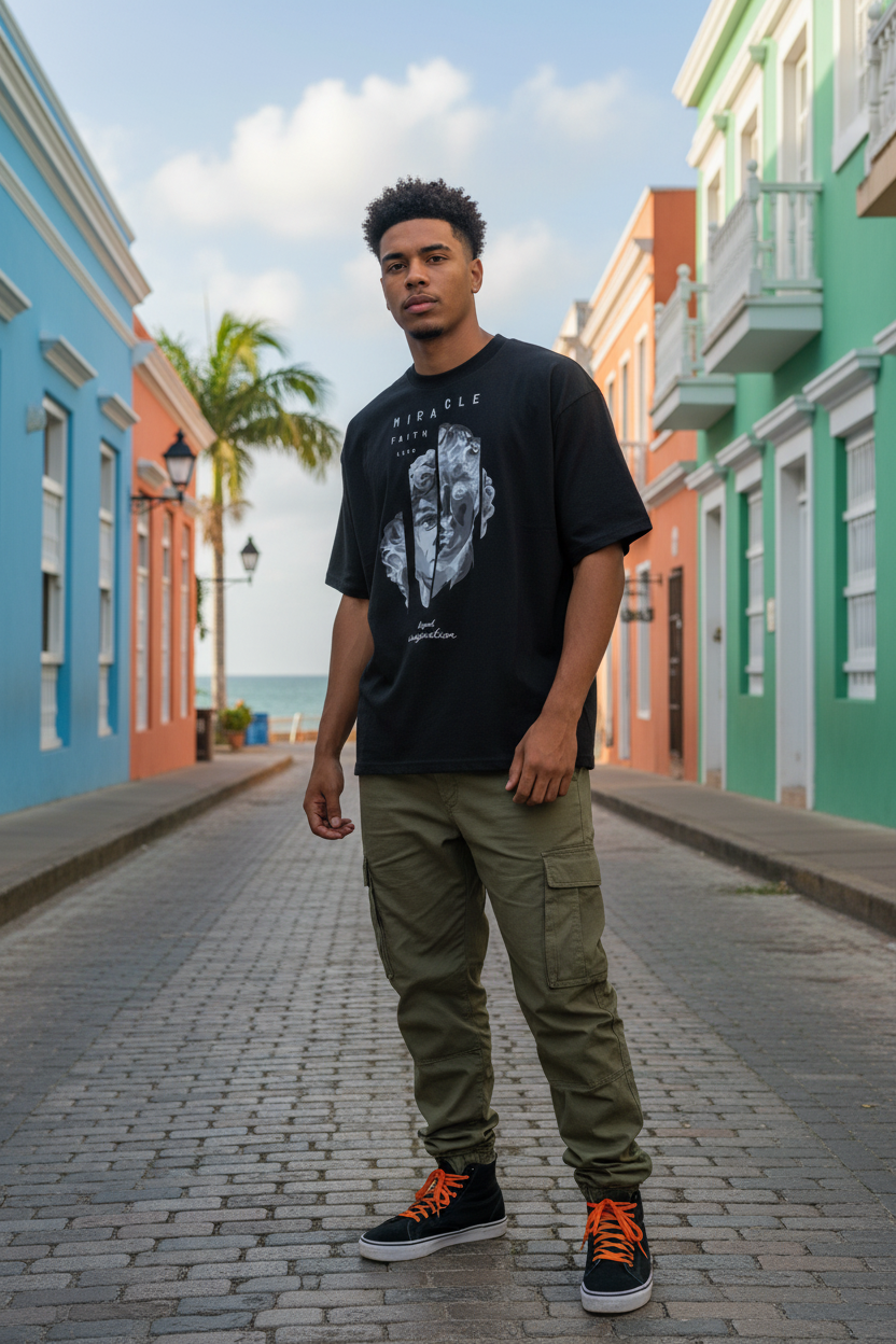 Miracle Faith and Love oversized t-shirt