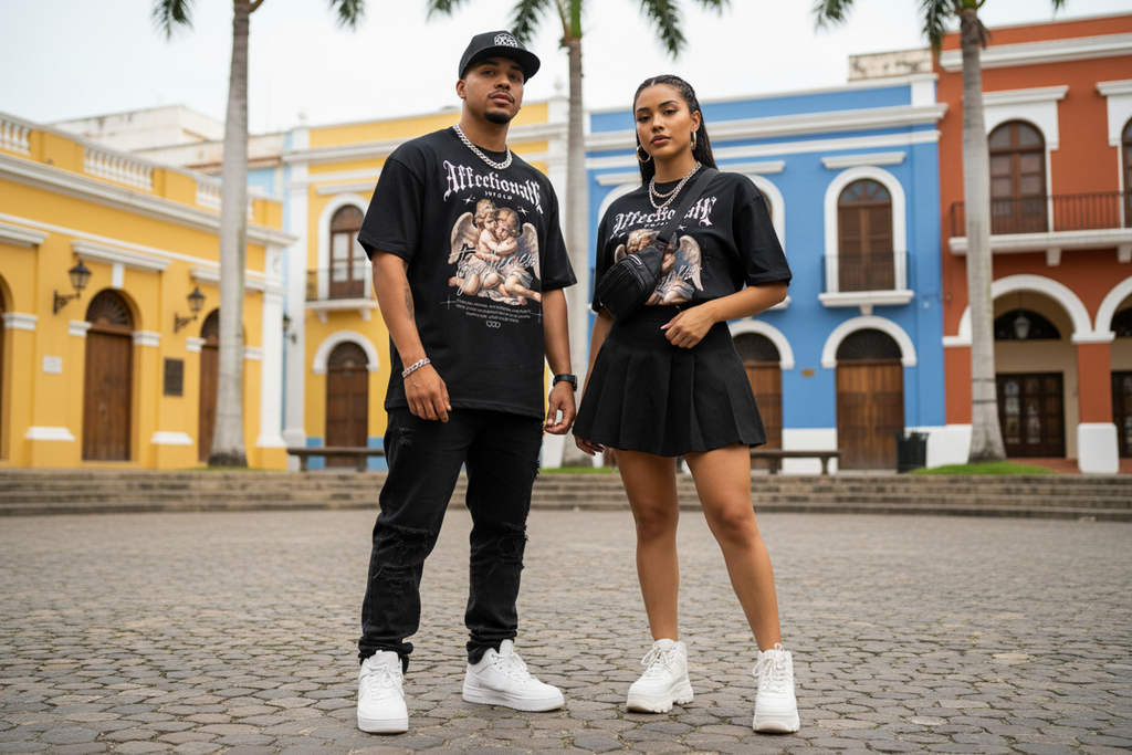 Affectionate oversized t-shirt