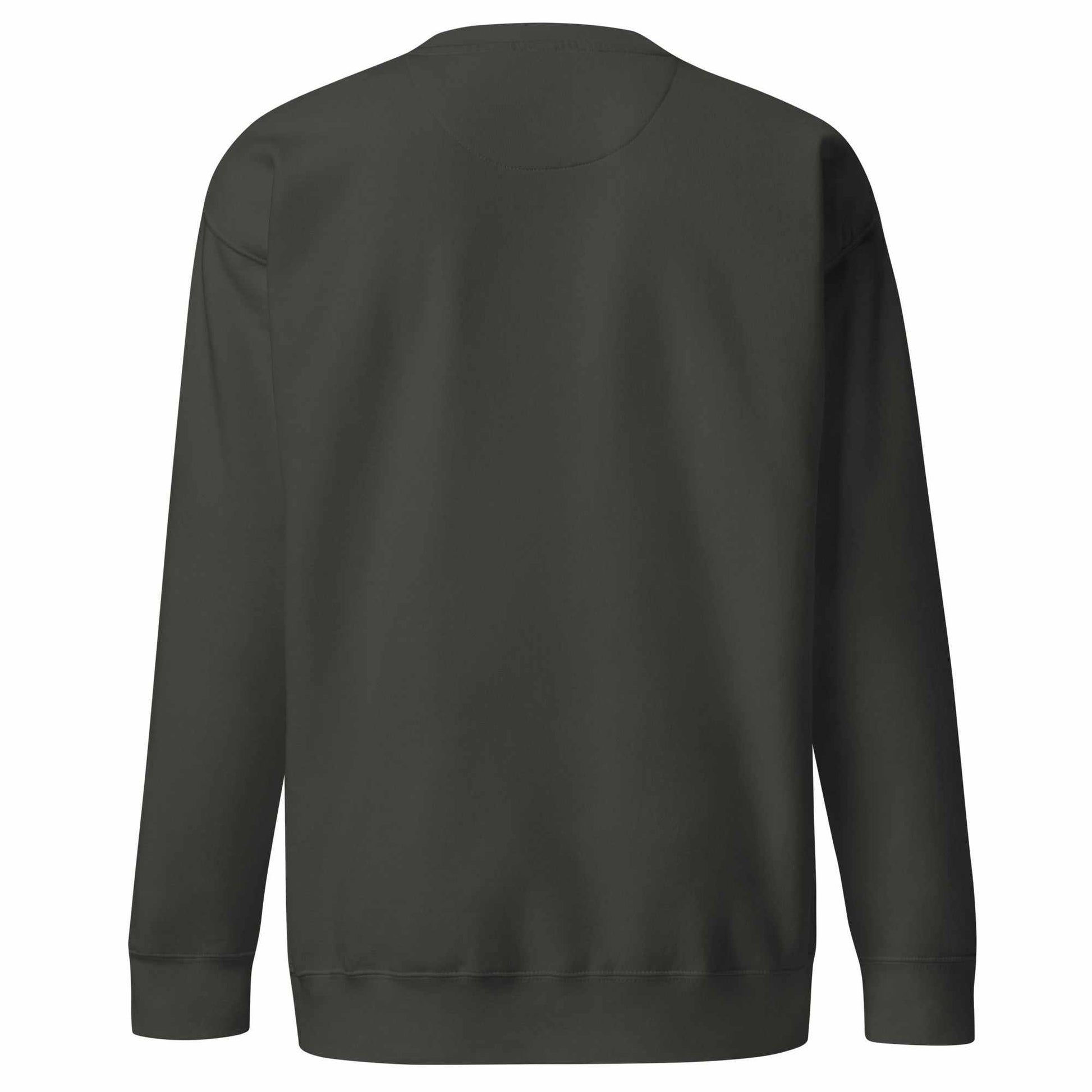 Charcoal Sweatshirt Crewneck | Unisex Cotton Blend Pullover - The One PR