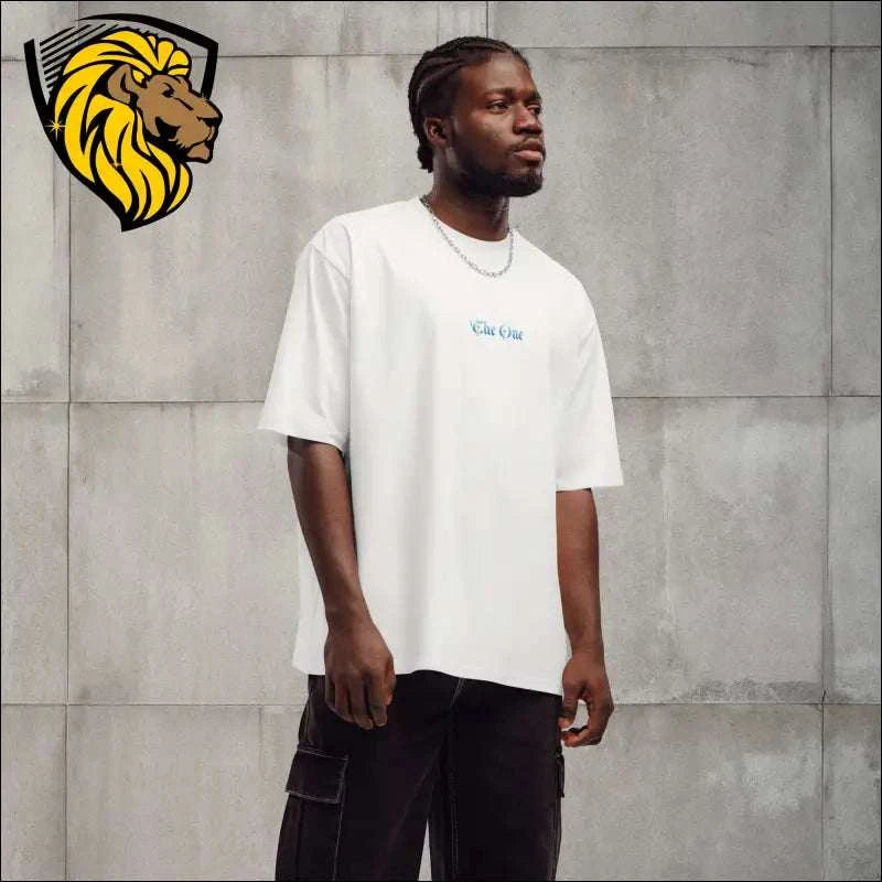 Men's Oversized T-Shirt - The One PR Heavyweight Streetwear Fashion
